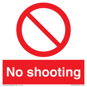 No shooting
